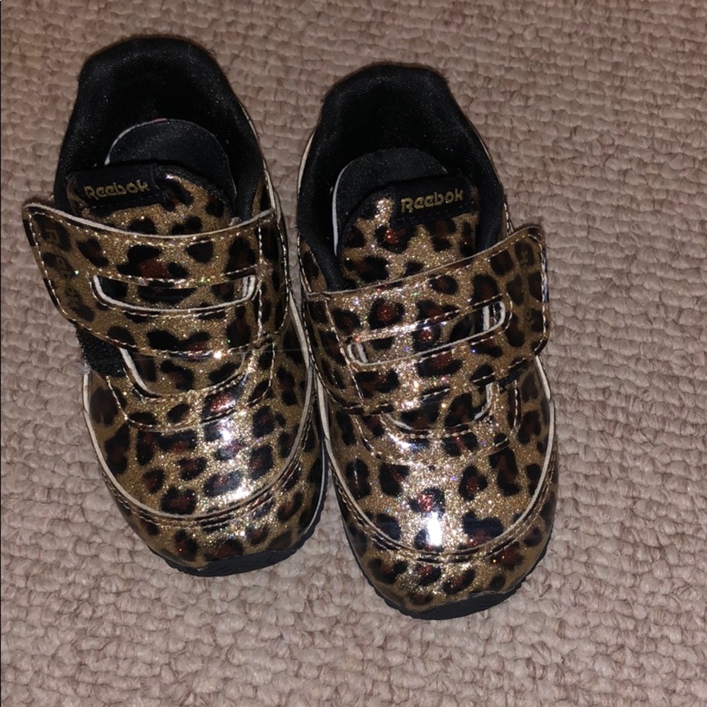 Toddler Reebok shoes animal print